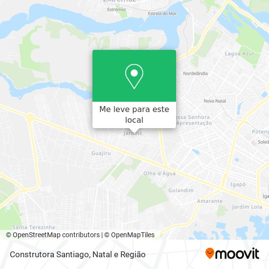 Construtora Santiago mapa