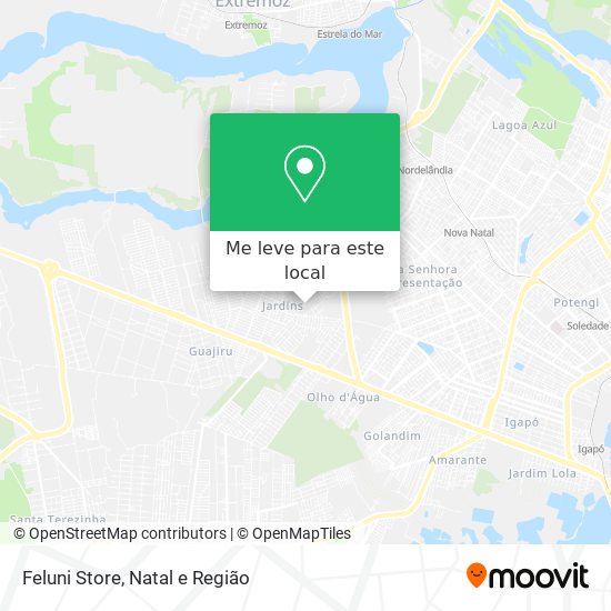 Feluni Store mapa