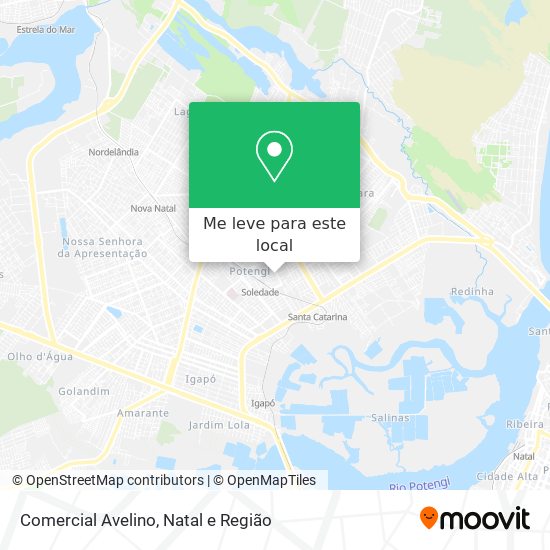 Comercial Avelino mapa