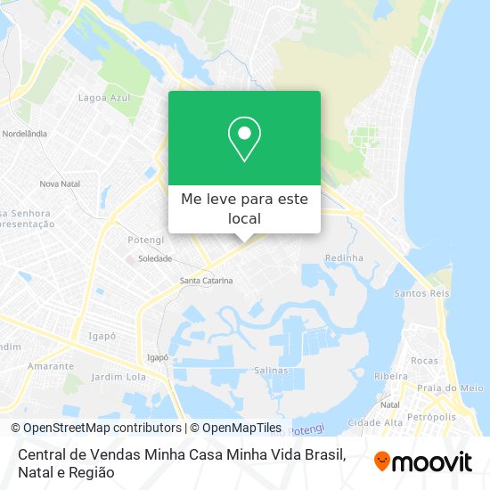 Central de Vendas Minha Casa Minha Vida Brasil mapa
