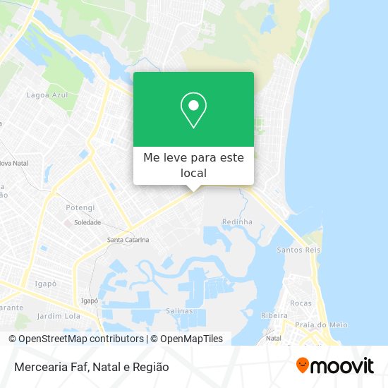 Mercearia Faf mapa