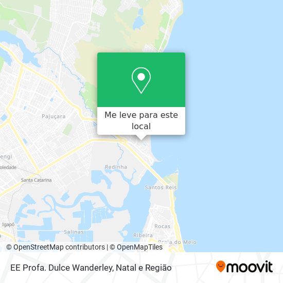 EE Profa. Dulce Wanderley mapa