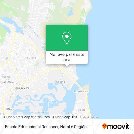 Escola Educacional Renascer mapa