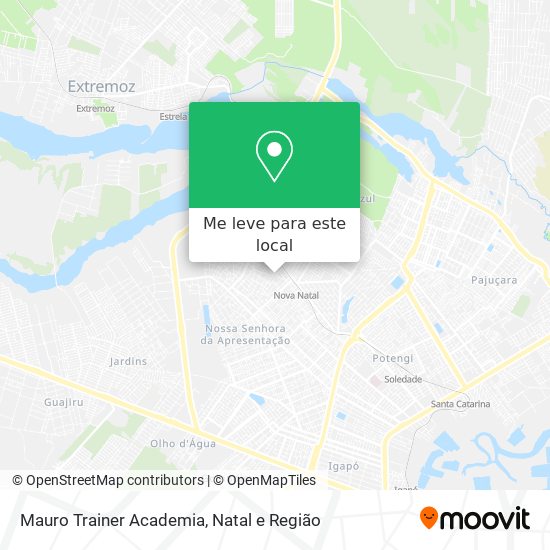 Mauro Trainer Academia mapa