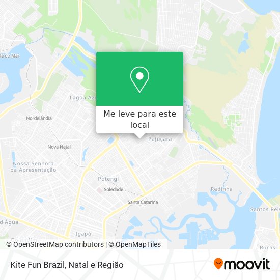 Kite Fun Brazil mapa