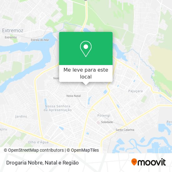 Drogaria Nobre mapa
