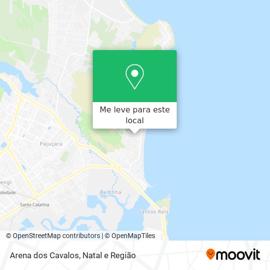 Arena dos Cavalos mapa