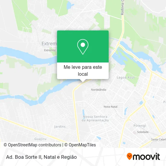 Ad. Boa Sorte II mapa