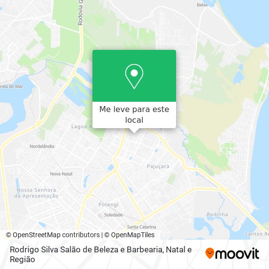Rodrigo Silva Salão de Beleza e Barbearia mapa