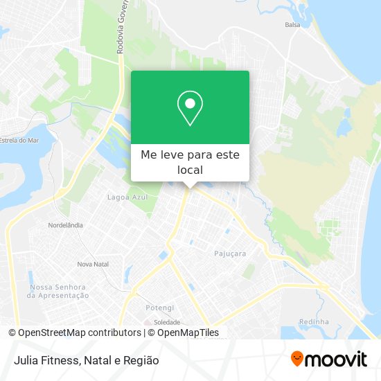 Julia Fitness mapa