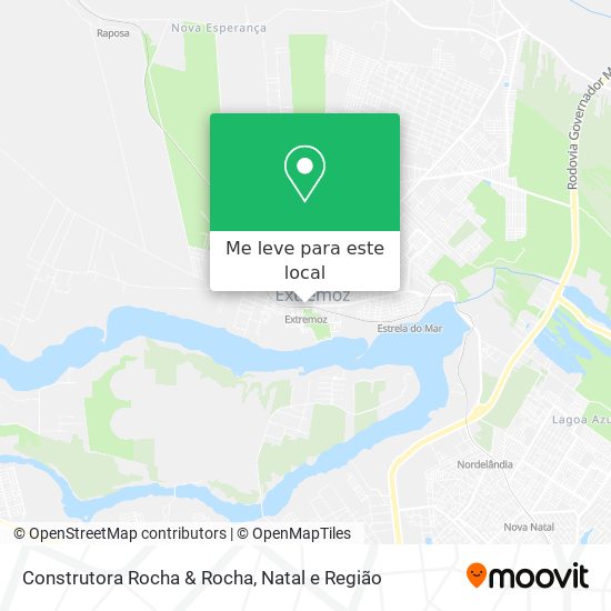 Construtora Rocha & Rocha mapa
