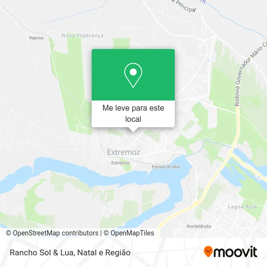 Rancho Sol & Lua mapa