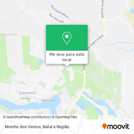 Moinho dos Ventos mapa