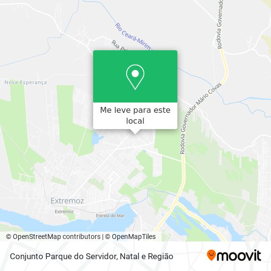 Conjunto Parque do Servidor mapa