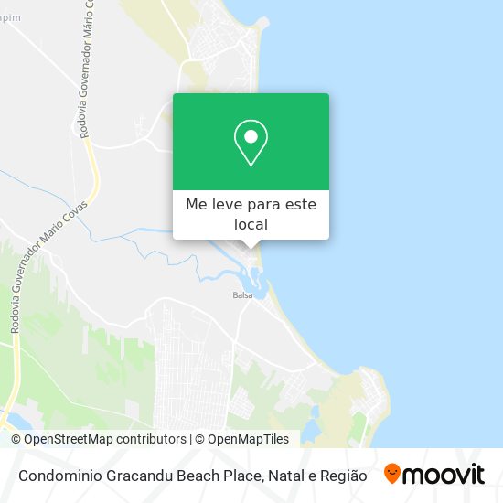 Condominio Gracandu Beach Place mapa