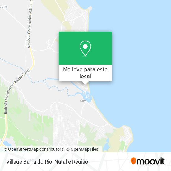 Village Barra do Rio mapa