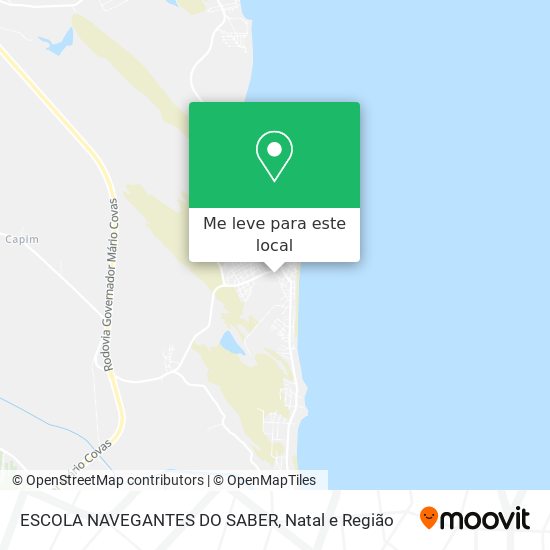 ESCOLA NAVEGANTES DO SABER mapa