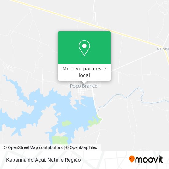 Kabanna do Açaí mapa