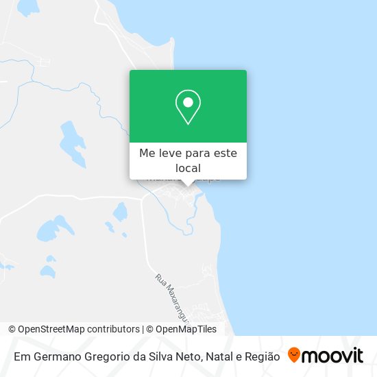 Em Germano Gregorio da Silva Neto mapa