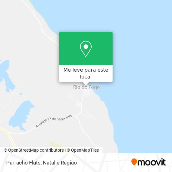 Parracho Flats mapa