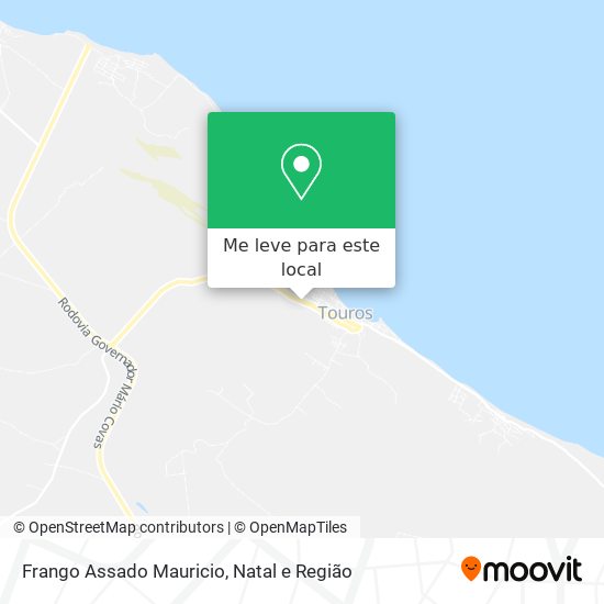 Frango Assado Mauricio mapa