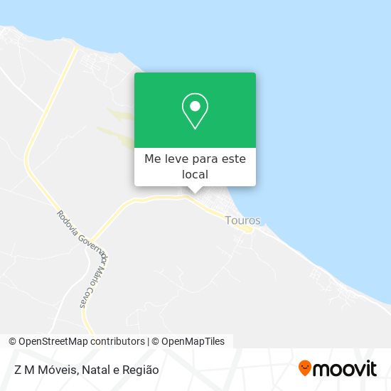 Z M Móveis mapa