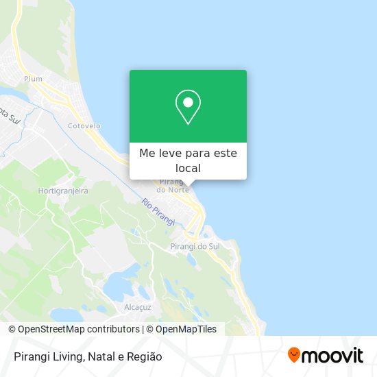 Pirangi Living mapa