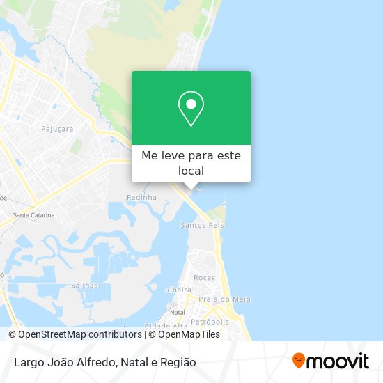 Largo João Alfredo mapa