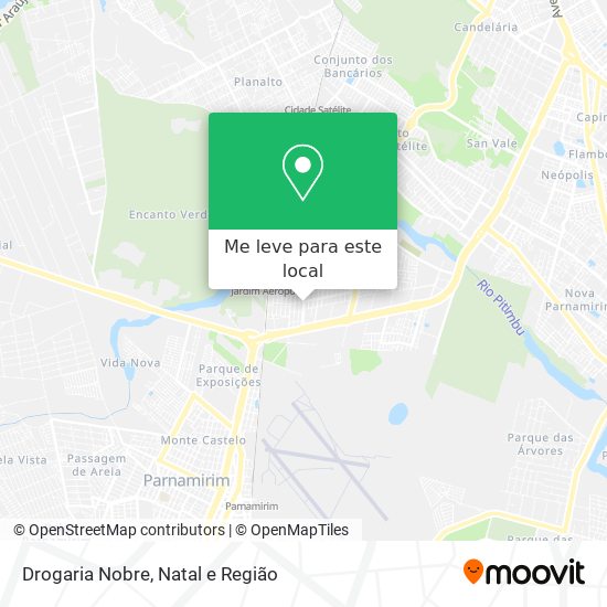 Drogaria Nobre mapa