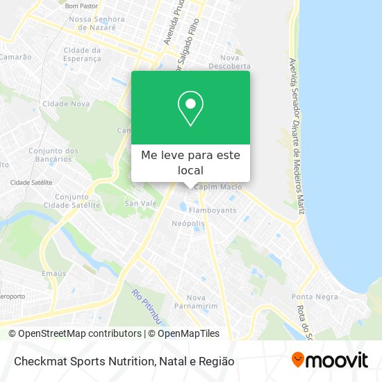 Checkmat Sports Nutrition mapa