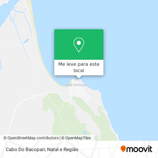 Cabo Do Bacopari mapa