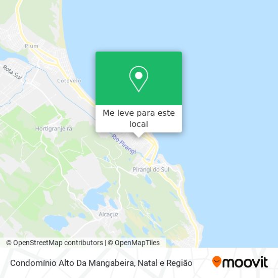 Condomínio Alto Da Mangabeira mapa