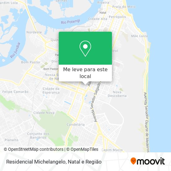 Residencial Michelangelo mapa