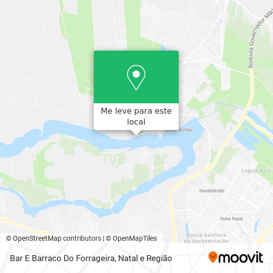 Bar E Barraco Do Forrageira mapa