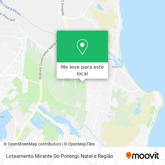 Loteamento Mirante Do Potengi mapa