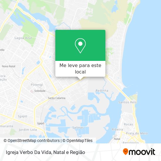 Igreja Verbo Da Vida mapa