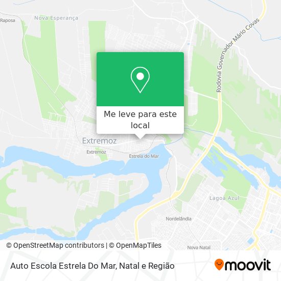 Auto Escola Estrela Do Mar mapa
