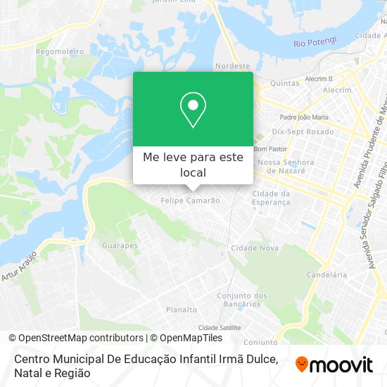 Centro Municipal De Educação Infantil Irmã Dulce mapa