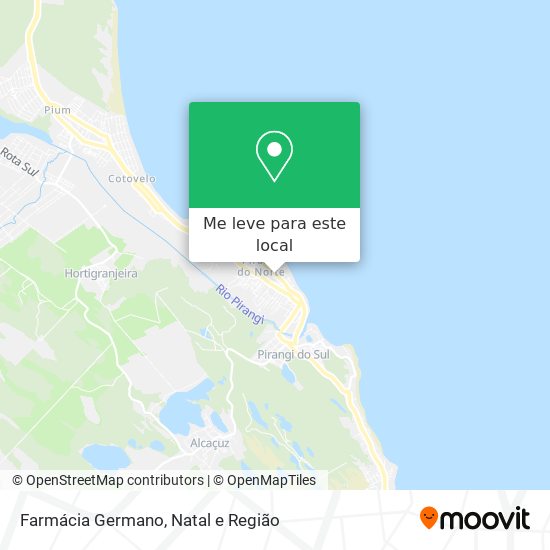 Farmácia Germano mapa