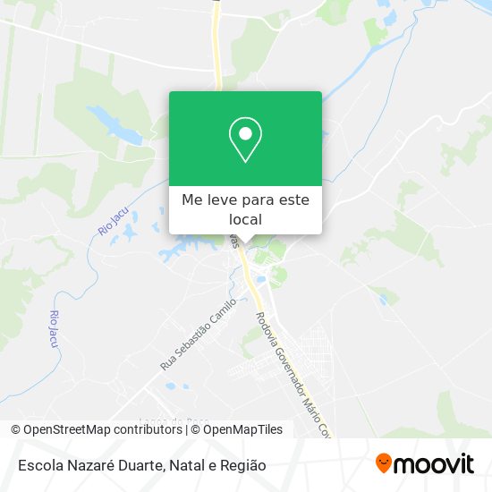 Escola Nazaré Duarte mapa