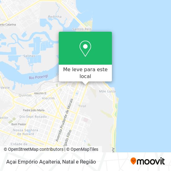 Açai Empório Açaíteria mapa