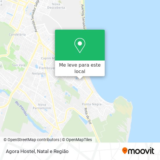 Agora Hostel mapa