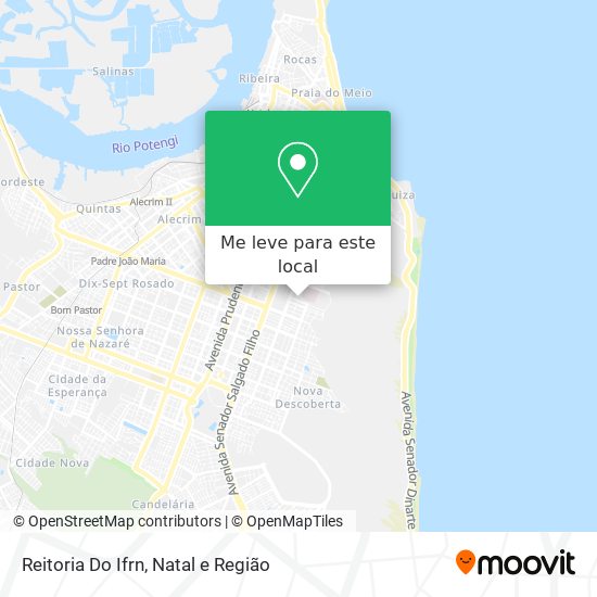 Reitoria Do Ifrn mapa