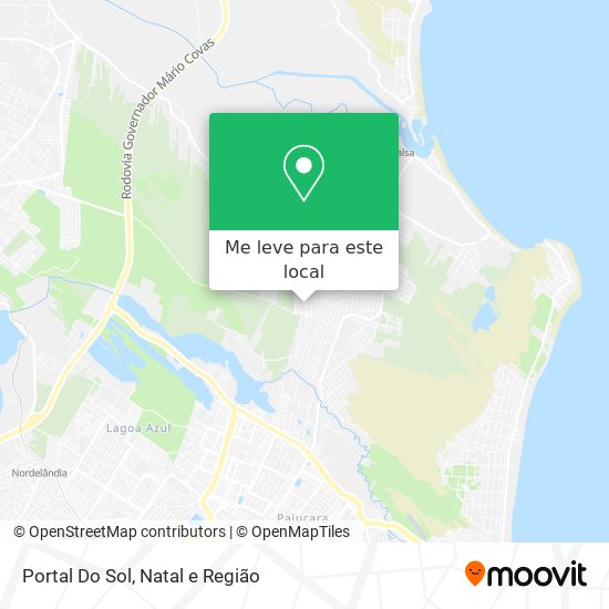 Portal Do Sol mapa