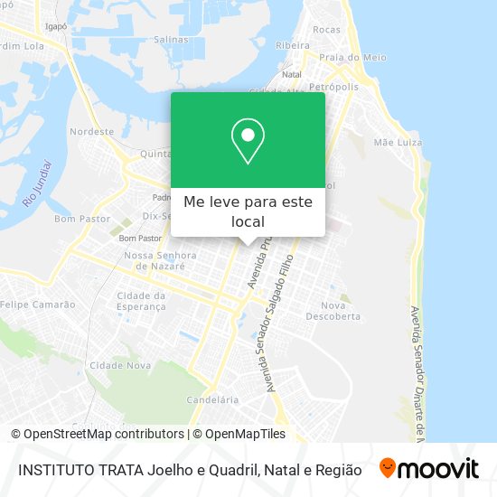 INSTITUTO TRATA Joelho e Quadril mapa