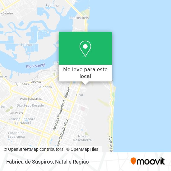 Fábrica de Suspiros mapa