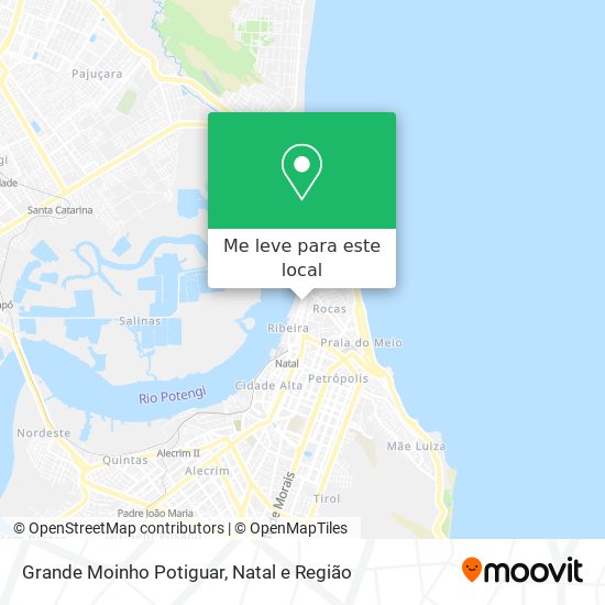 Grande Moinho Potiguar mapa