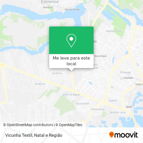 Vicunha Textil mapa