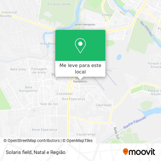 Solaris field mapa