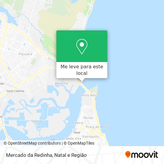 Mercado da Redinha mapa